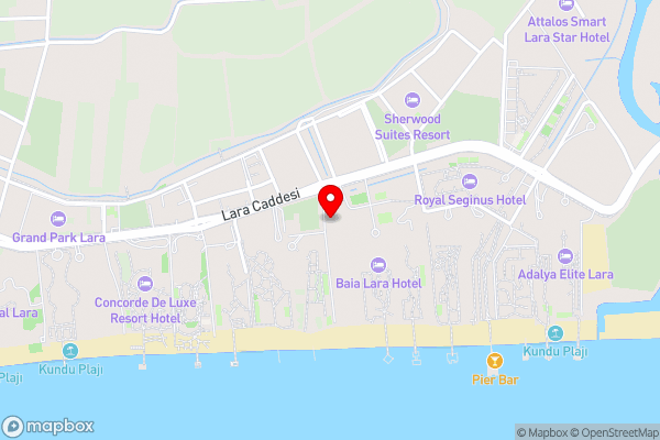 Spacious and Modern Apartment in Antalya - Hotel Location Map