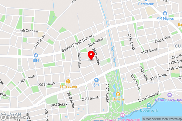 Spacious Flat with Backyard in Muratpasa - Hotel Location Map