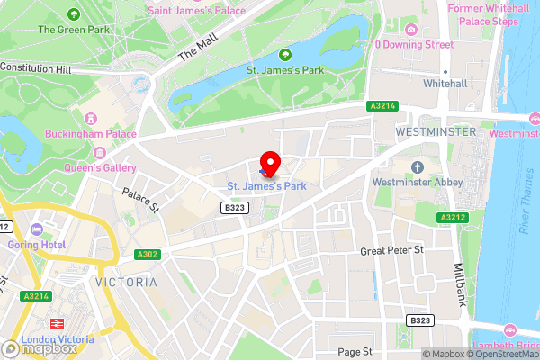 St. Ermin's Hotel, Autograph Collection - Hotel Location Map