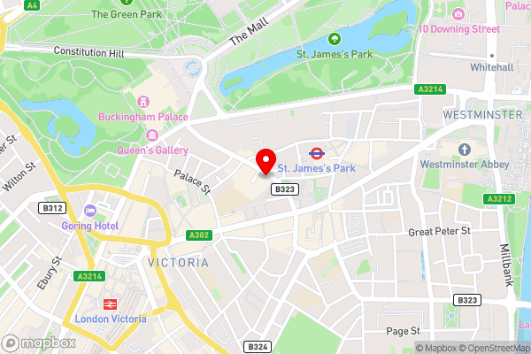 St. James' Court, A Taj Hotel, London - Hotel Location Map