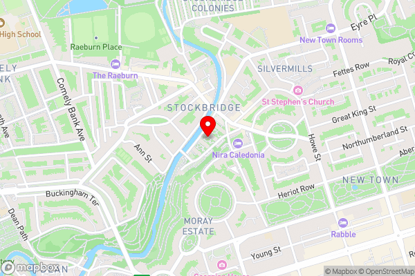 Stockbridge Riverside Apartment - Hotel Location Map