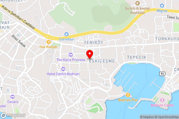 Stone House - Hotel Location Map