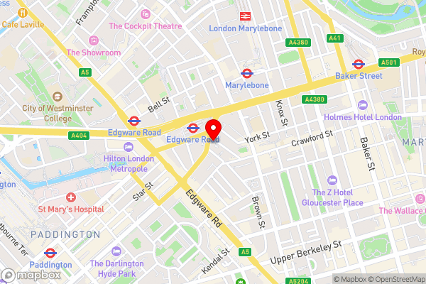 Stunning Apartment in Fashionable Marylebone - Hotel Location Map