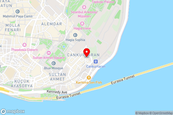 Sublime Porte Hotel - Hotel Location Map
