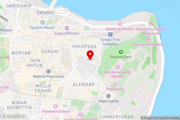 Sude Konak - Hotel Location Map