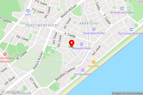 Suit Diker Port Residence 2 - Hotel Location Map
