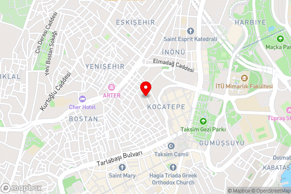 Suite Dreams Istanbul - Hotel Location Map