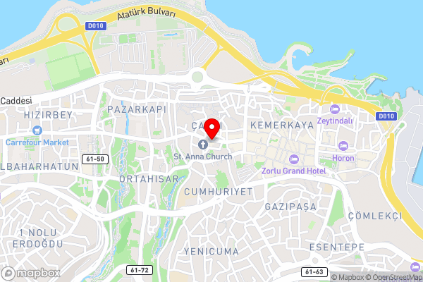 Sulduz Hotel - Hotel Location Map