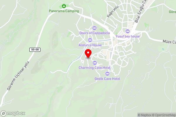 Sultan Cave Suites - Hotel Location Map