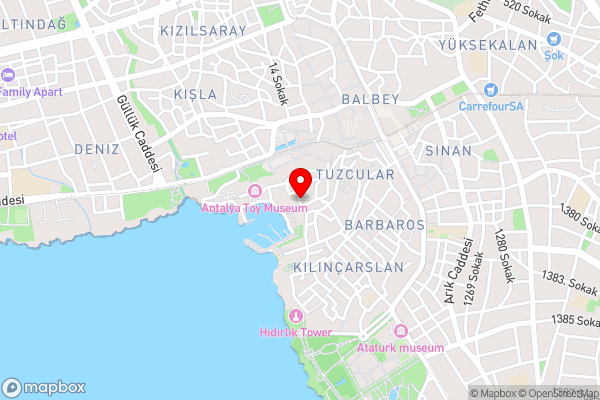 Sultan Pension - Hotel Location Map