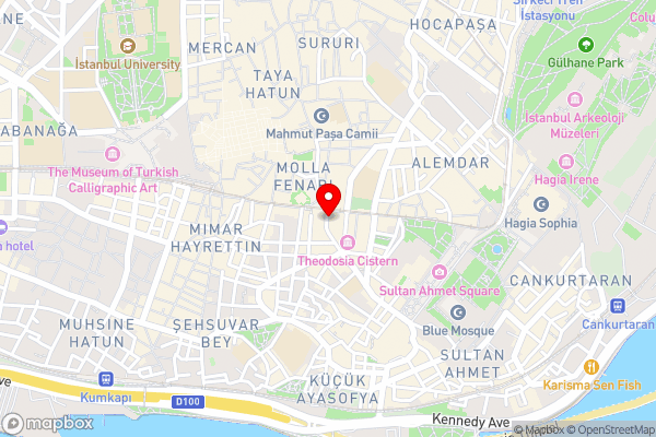Sultanahmet Newport Hotel - Hotel Location Map