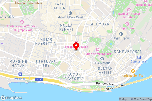 Sultanahmet Nu Hotel - Hotel Location Map