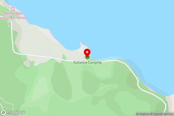Sultaniye Camping - Hotel Location Map