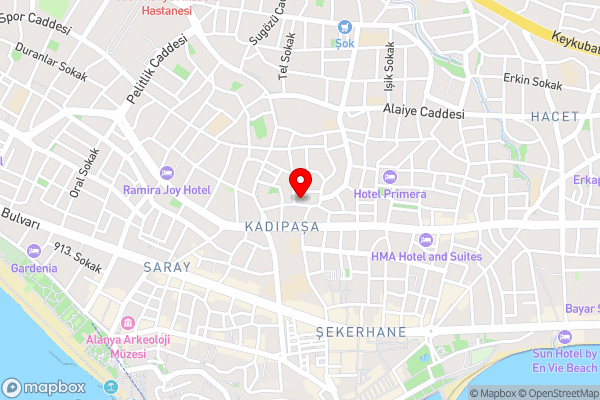 Sun Flower Kleopatra - Hotel Location Map