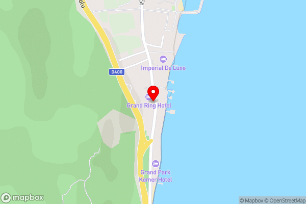 Sunland Resort Beldibi - Hotel Location Map