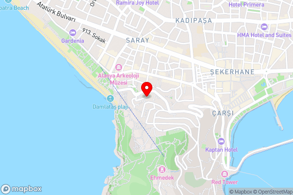 Sunny Hill Alya Hotel - Hotel Location Map