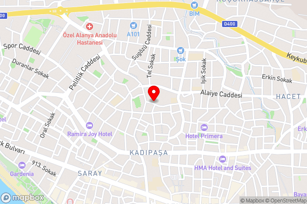 Sunpark Garden Hotel - Hotel Location Map