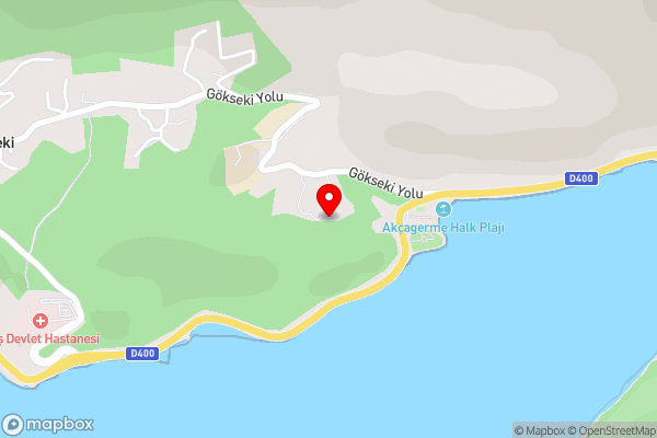 Sunrise Apart Kaş - Hotel Location Map