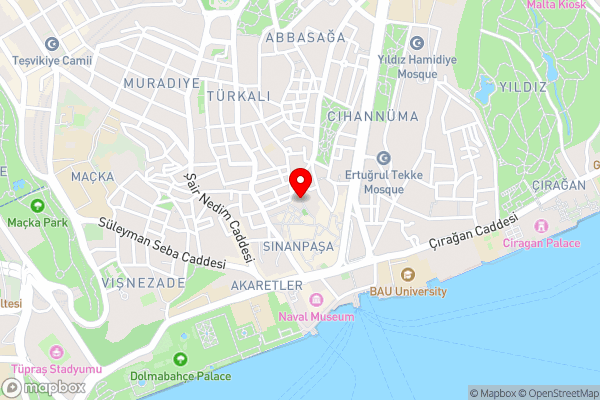 Sunrise Istanbul Suites - Hotel Location Map