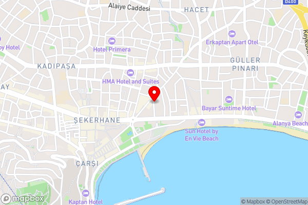 Sunset Armada Apart Otel - Hotel Location Map