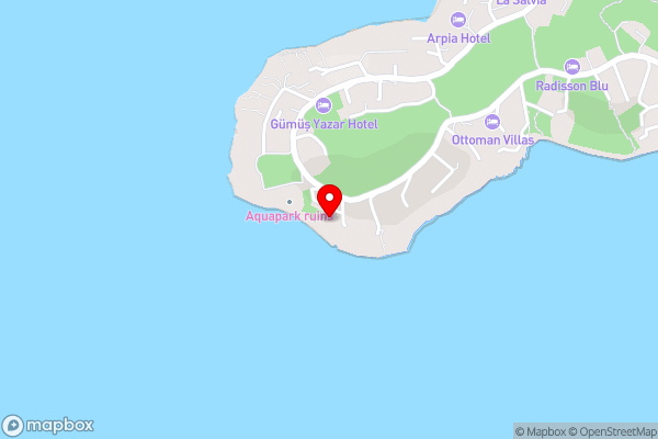 Sunset Villa Hotel - Hotel Location Map