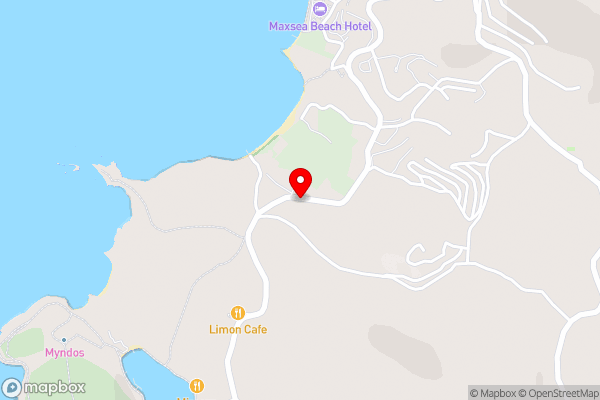 Superb 3BR Villa w Pool Gumusluk - Hotel Location Map