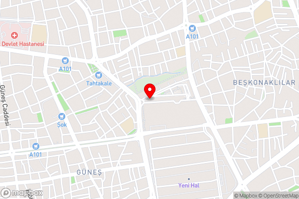 Superb Flat with Shared Pool in Kepez - Hotel Location Map