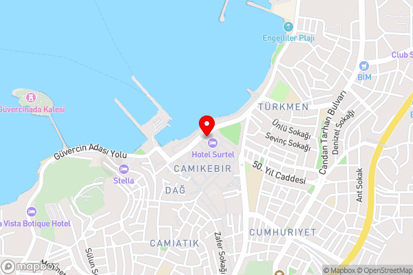 Surtel Hotel - Hotel Location Map