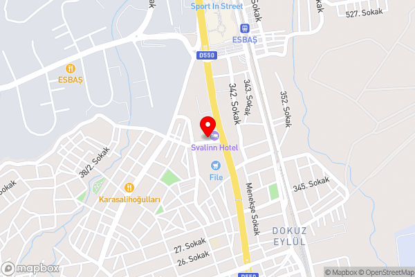 Svalinn Hotel - Hotel Location Map