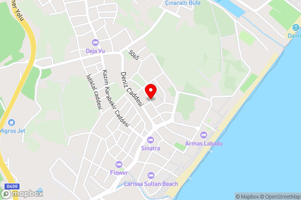 Sweet Home Kemer Apartments - Hotel Location Map