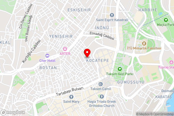 T-Square Residence - Hotel Location Map