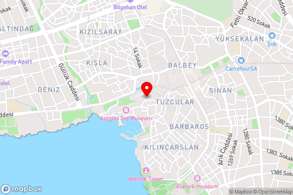 TAG HOTELS - Hotel Location Map