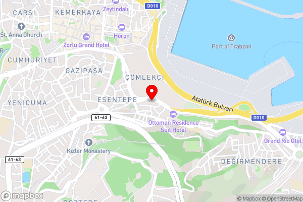 Tahir Aga Konagi Hotel - Hotel Location Map