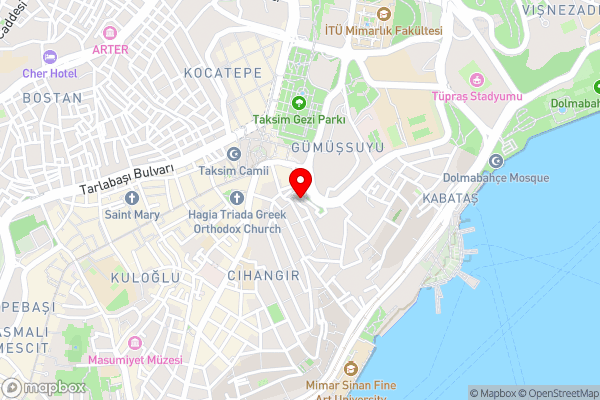 Taksim Hotel - Hotel Location Map