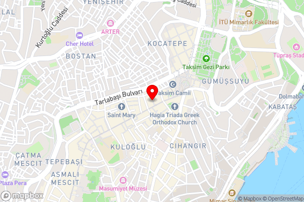 Taksim Hotel Sato - Hotel Location Map