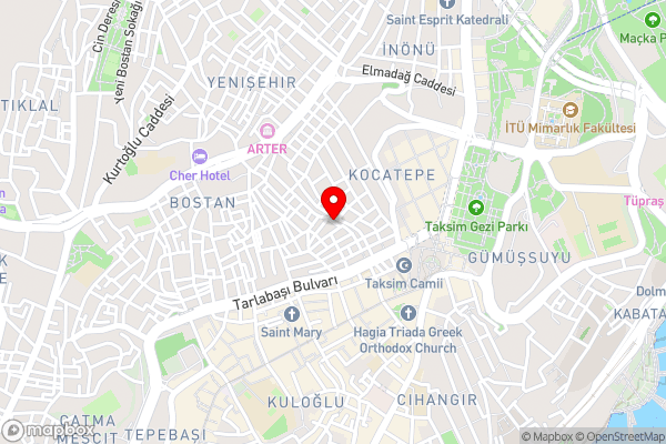 Taksim Story Residence - Hotel Location Map