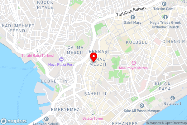 Taksim The Peak Hotel & SPA - Hotel Location Map