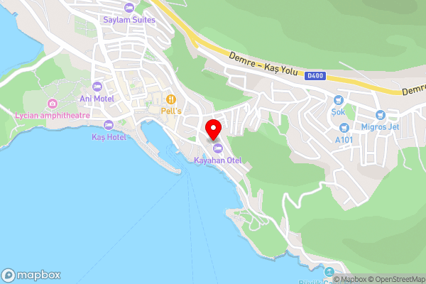 Talay Pansiyon - Hotel Location Map