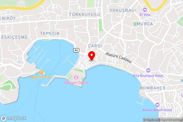 Taş Mori Butik Otel - Hotel Location Map
