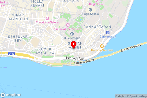 Tashkonak Studio Suites - Hotel Location Map