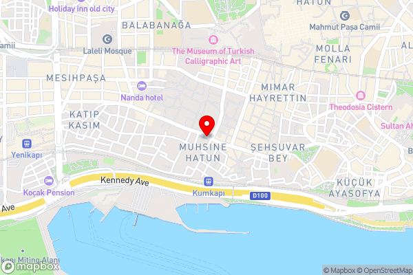 Tayhan Hotel - Hotel Location Map