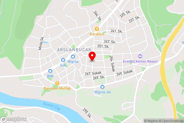 Tebriz Apart - Hotel Location Map