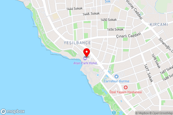 Tema 242 Hotel - Hotel Location Map