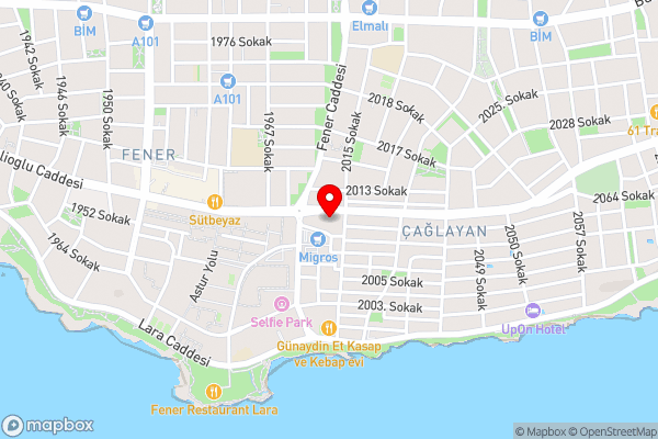 TEPE HOTEL&BUSINESS SUITE - Hotel Location Map