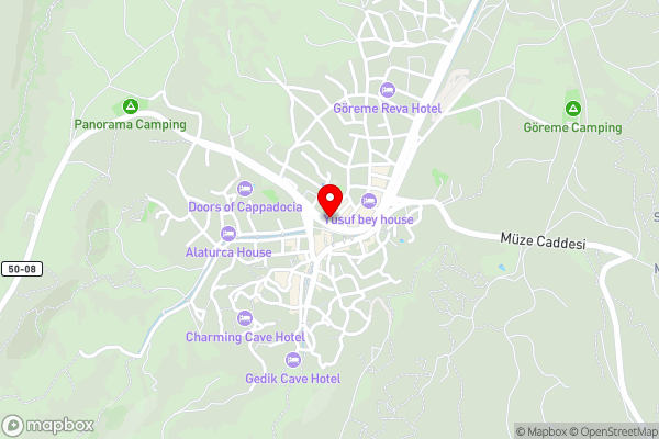Termessos Hotel - Hotel Location Map