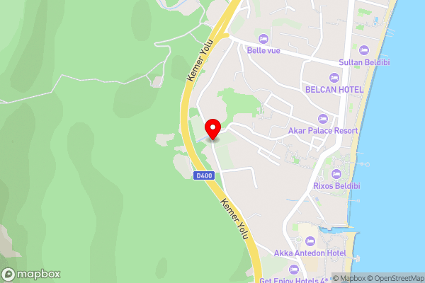 Terra Garden Hotel - Hotel Location Map