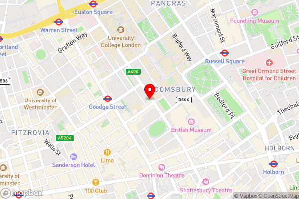 The Academy - Small Luxury Hotels of the World - Hotel Location Map