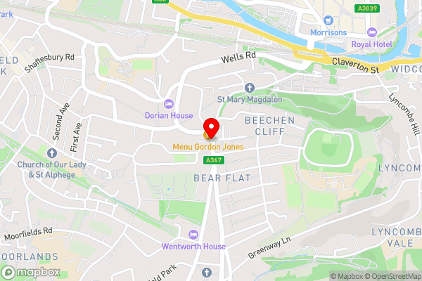 The Bear - Hotel Location Map