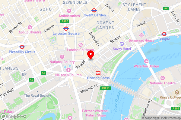 The Clermont London, Charing Cross - Hotel Location Map