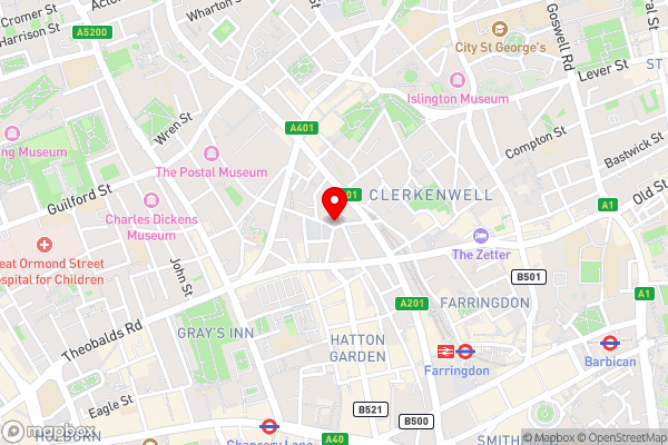 The Coach - Hotel Location Map